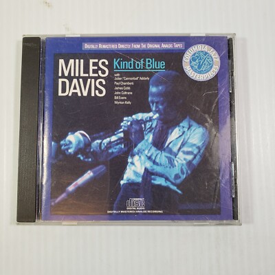 Miles Davis - Kind of Blue (CD, Digitally mastered) Columbia Jazz