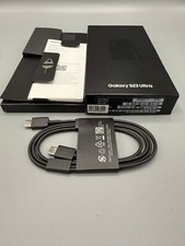 OVP Original Samsung S23 Ultra Black  256 GB (Leerverpackung) Inkl Kabel usw.
