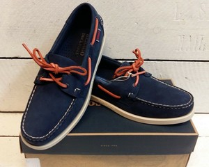 sebago docksides navy