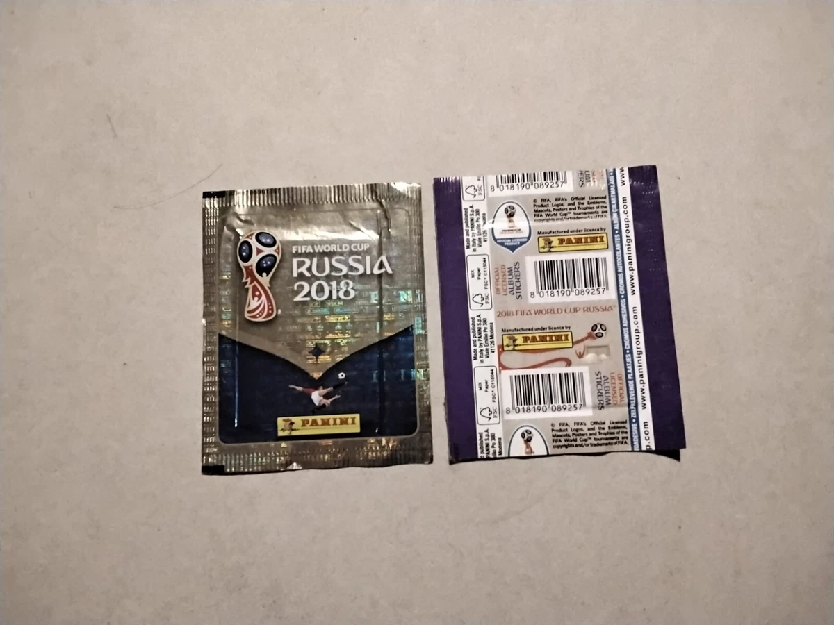 Panini Russia 2018 Stickers - 10 Pochettes