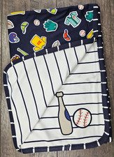 Gymboree Baby Boy New Vintage Rainbow Tag Sports Classic Blanket
