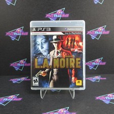 L.A. Noire PS3 PlayStation 3 + Badge Pursuit Challenge - Complete CIB