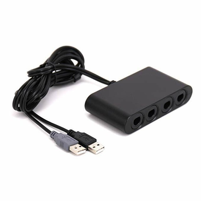 4 Port Gamecube Ngc Controller Adapter For Nintendo Wii U Switch And Pc Usb For Sale Online Ebay