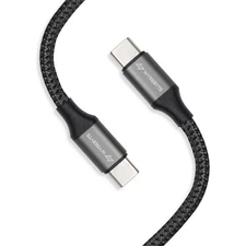 USB-C to USB-C 2.0 | 60W PD | 480 Mbps | CarPlay & Android Auto | 2-Pack