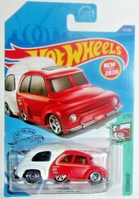 Hot Wheels RV There Yet #037 HW '20 Tooned 1/10 Red VHTF!