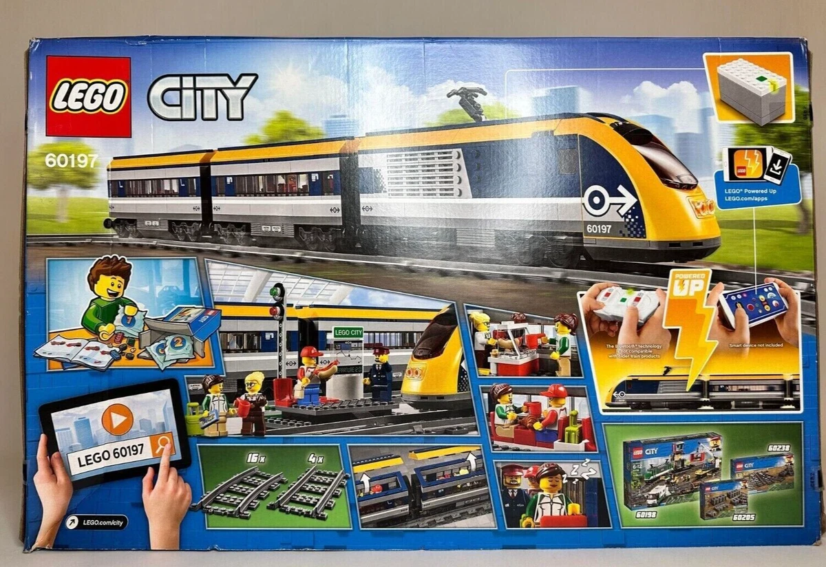 LEGO City Passenger Train 60197 Building Kit (677 Pieces)