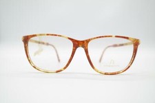 Vintage Rodenstock 0005 Brown Gold Oval Glasses Eyeglass Frame NOS