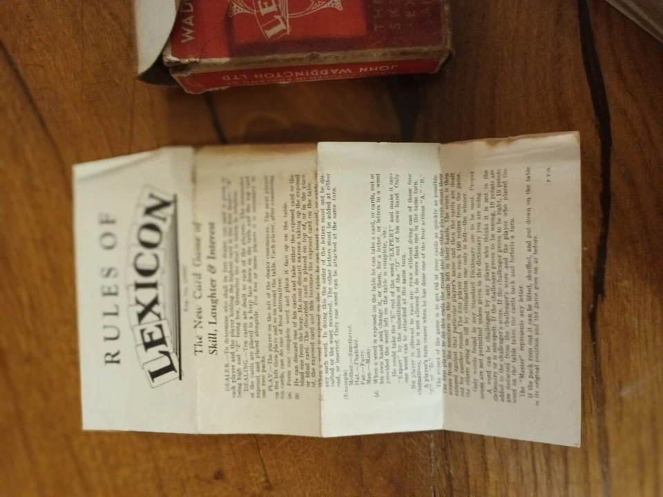 Carte da gioco vintage - Immagine 4 di 4