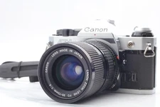 【N MINT】 Canon AE-1 Program Silver + New FD NFD 35-70mm f/4 Lens from JAPAN #074