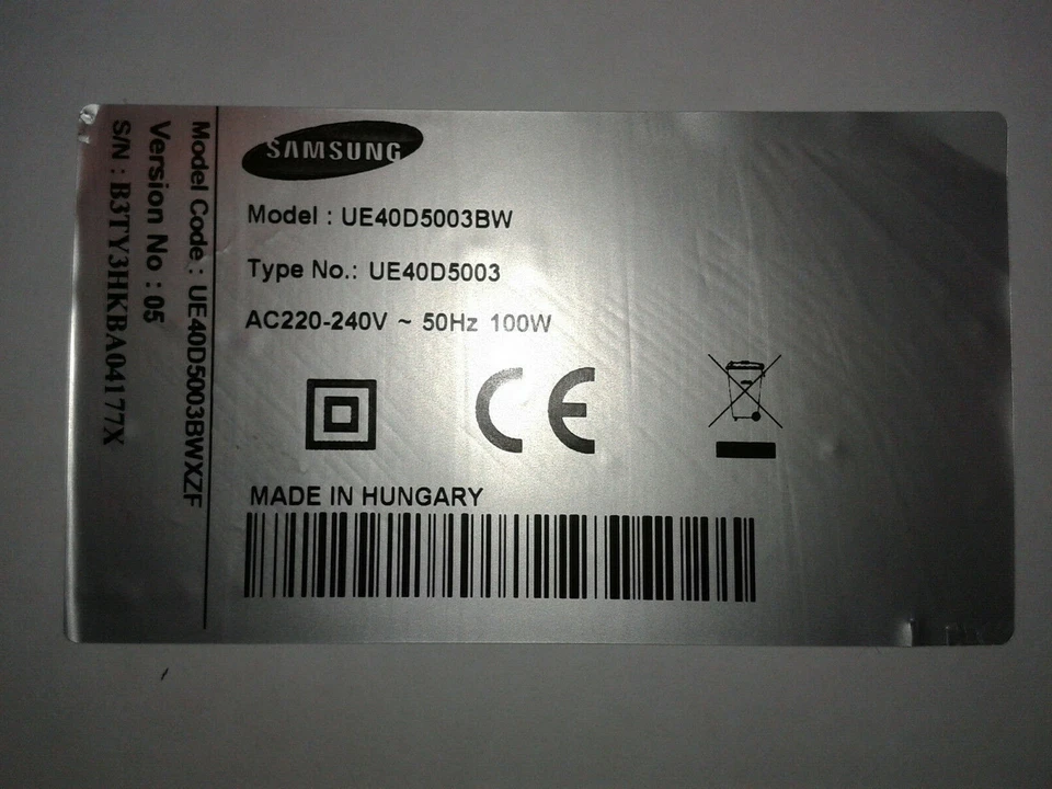 haut-parleurs / enceintes pour SAMSUNG UE40D5003BW - Photo 4/4