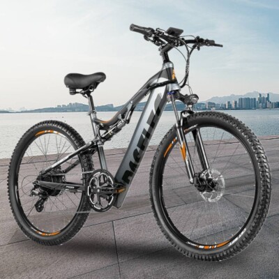 Paselec 27.5'' Electric Bicycle 1000W Peak 48V 13Ah Electric Mountain Bike Adults