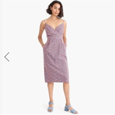 liberty print bridesmaid dresses Livvy Satin Floral Print Dress
