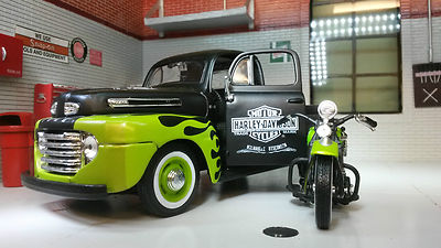 harley davidson diecast truck