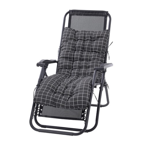 Sun Lounger Recliner Sofa Garden Chair Seat Pad Replacement Cotton Cushion Cover - Picture 42 of 46