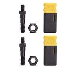 A Series Hand Rivet nut Gun Mandrel and Nose Pieces AccessarySAE 3/8-16 2 Pack