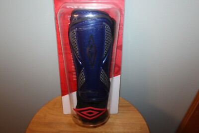 Umbro Corsica Revolution Blue/Black Shin Guards - Adult M