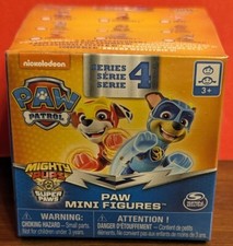 Paw Patrol Series 4 Paw Mini Figures Blind Box Nickelodeon NEW SEALED Unopened