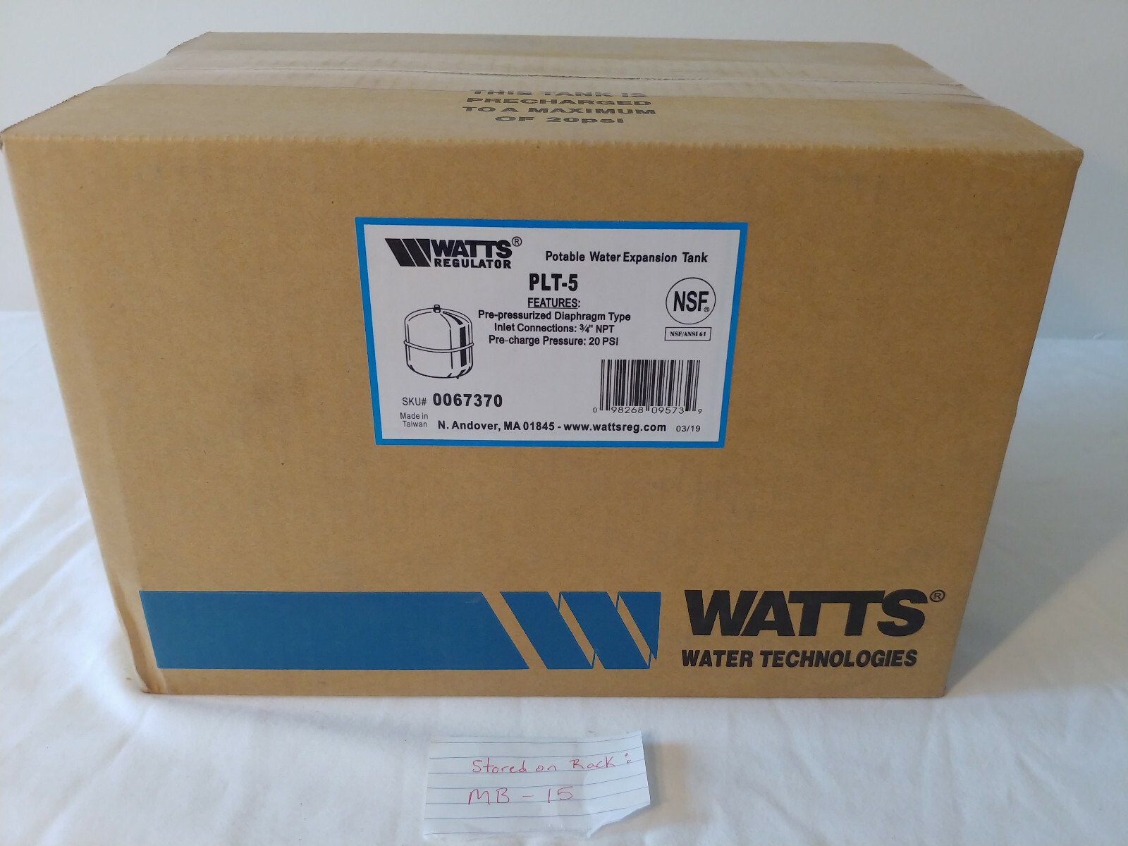 Plt5 Expansion Tank 2025