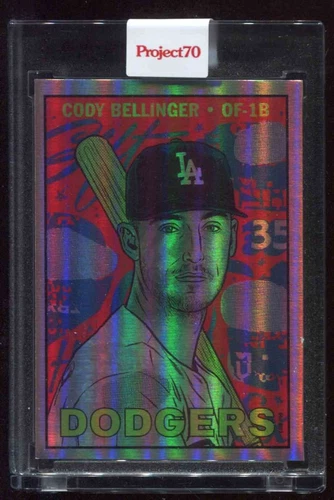 TOPPS PROJECT 70 FOIL #400 CODY BELLINGER by MORNING BREATH DODGERS 5/70