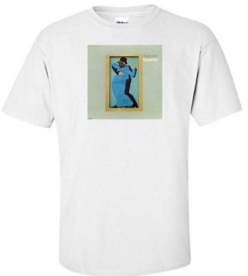STEELY DAN ''GAUCHO'' MUSIC ALBUM WHITE T-SHIRT