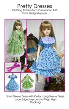 ABJD101 American BJD Dress Pattern for Vinyl Goodreau
