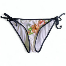 Jantzen floral tropical bikini bottom tie sid...