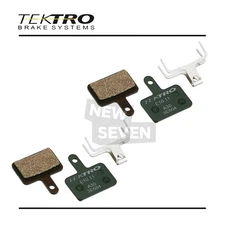 Tektro 1/2pairs E10.11 Resin Disc Brake Pads Low Noise W/ Spring Auriga Draco-OE