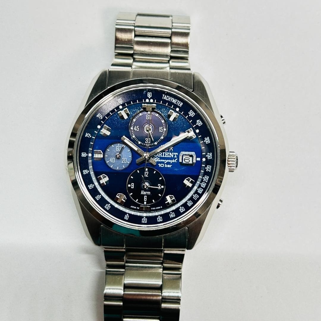 Working Orient ORIENT Chronograph Day Date Alarm … - image 4