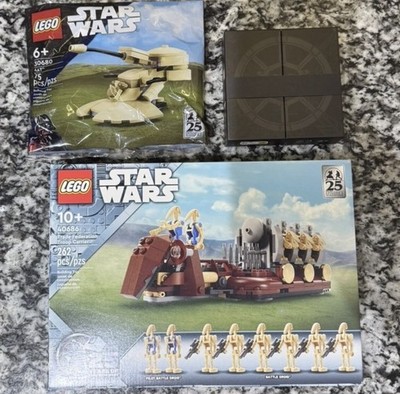 LEGO Star Wars 40686, AAT Polybag 30680 , Yavin Coin May The 4th Promos
