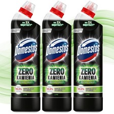 Domestos Zero Limescale Gel Lime 3x 750ml Toilet Cleaner Toilet Clean