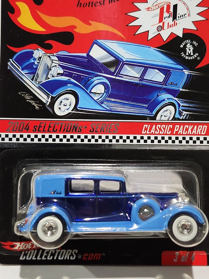 Hot Wheels 2004 RLC Selections серия No3 Classic Packard Real Riders /6590 - Изображение 2 из 4