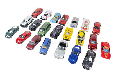 Mix Job Lot Of Hti And Other Multiple Brands Diecast Vehicles Of Mix Scale Unbox