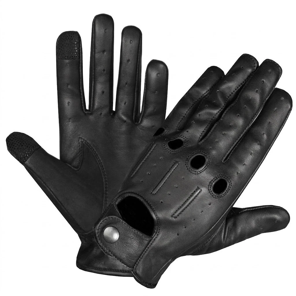 Mens Transporter Genuine Leather Driving Gloves