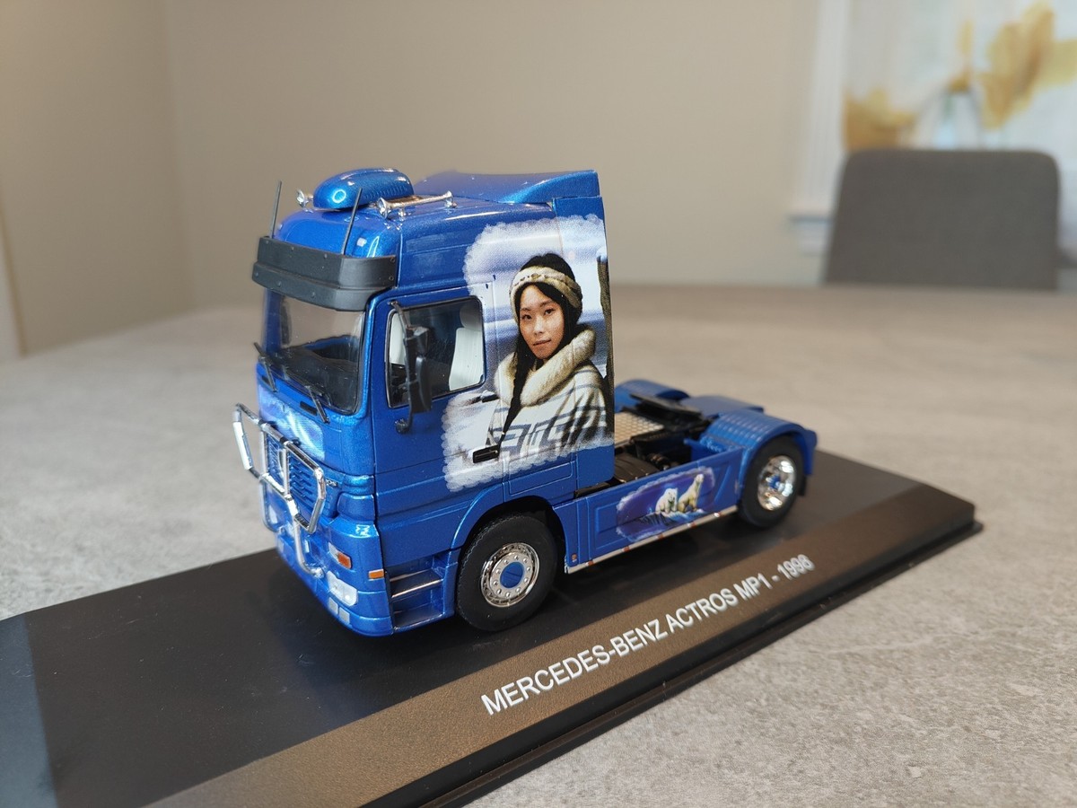 IXO/Hachette Mercedes-Benz Actros MP1 Truck 1998 1:43 | eBay