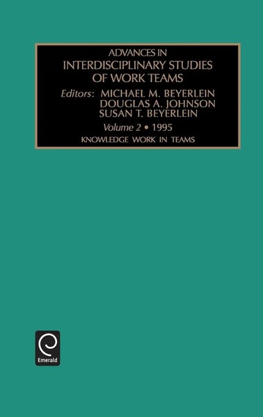 Michael M. Beyerlein (U. A.) | Knowledge Work In Teams | Buch | Englisch (1995)-image