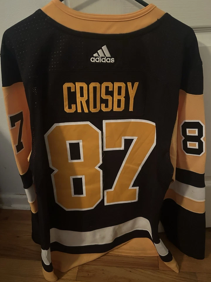 🏒 Sidney Crosby #87 Pittsburgh Penguins Adidas Jersey – Black (Size 50) - Image 2 of 3