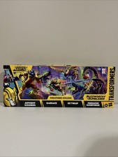 Transformers Legacy Creatures Collide - Buzzworthy Bumblebee 4 pack Hasbro - NEW