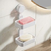 Seifenschale Saugnapf Seifenhalter Dusche Wandmontage Ohne Bohren Badezimmer ...