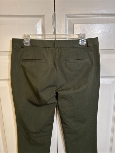 NWT Banana Republic Sloan Pants Women’s Size 8 Olive Mid Rise - Picture 8 of 10