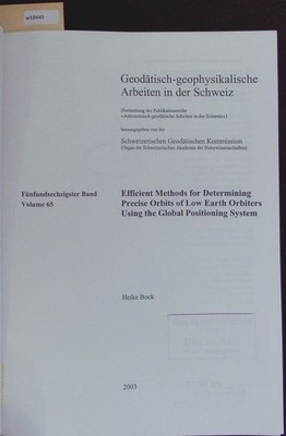 Efficient methods for determining precise orbits of lowearth orbiters using the 