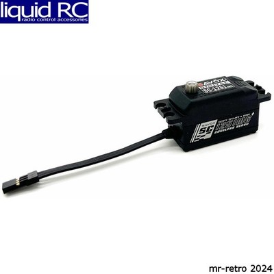 Savox SC1251MGP-BE Black Edition Low Profile Digital Servo with Soft Start