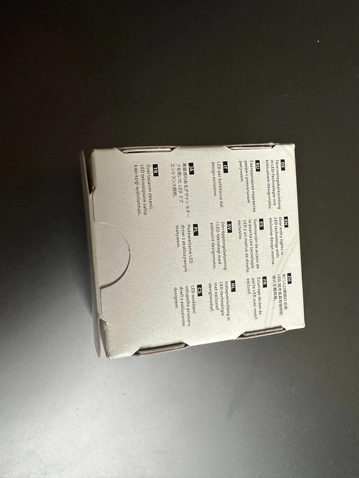 Genuine Audi Ring Logo Door Lights original - Image 2 of 3