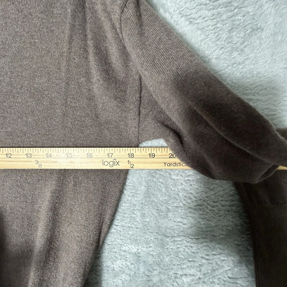 Vestido Suéter Rails Margot Mujer Pequeño Latte Midi Suave Cinturón Cuello en V Minimalista Foto 4 de 4