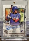 2019 Topps Tribute Vladimir Guerrero Jr ROOKIE AUTO /199 ON CARD #TA-VGJ