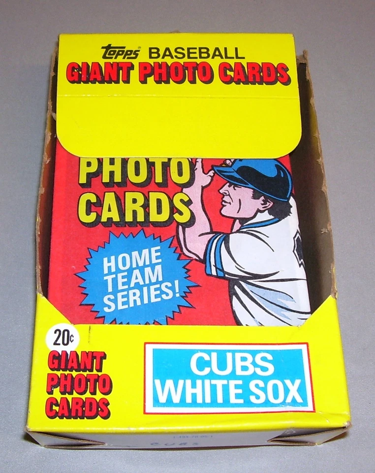 301ct 1981 Topps Baseball Giant Photo Cards Sealed Packs  Red Sox/White Sox/Cubs - Image 3 of 4