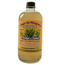 Large 1,000ML  Jugo De Maguey - Aloe Vera Antioxidant Healthcare Dietary Supplem