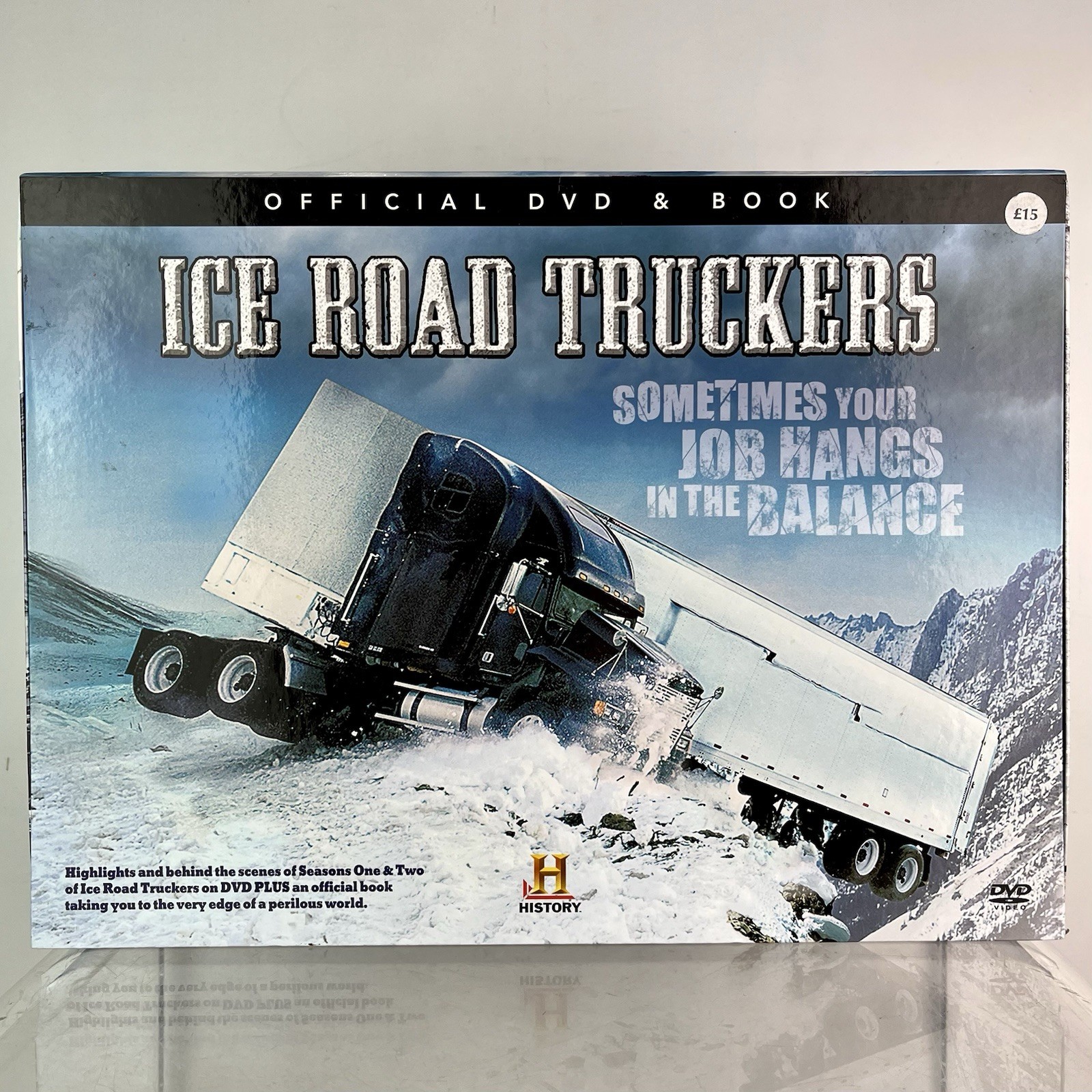 ICE ROAD TRUCKERS OFFICIAL DVD & BOOK Season 1 & 2 Highlights History 2010