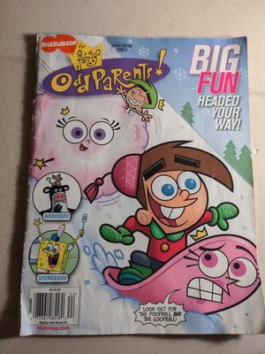 Nickelodeon Comics Magazine Feb 2009 Issue #33 Fairly Odd Parents RARE Good Con.