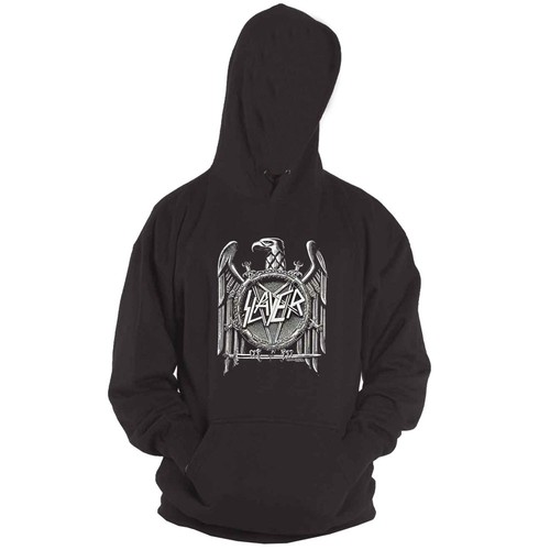 Slayer High Contrast Eagle Sweter Bluza z kapturem - Zdjęcie 4 z 4