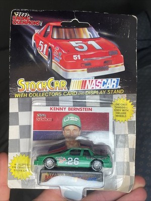 Kenny Bernstein #26 Racing Champions 1989 Pro Set Stock NASCAR Sealed On Card